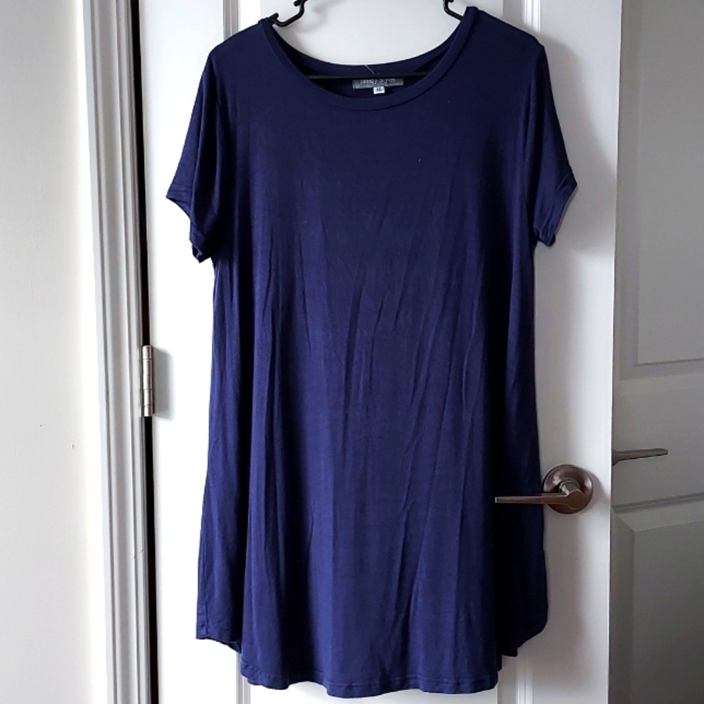 Jamby Styles short sleeve dress/nightgown xl blue